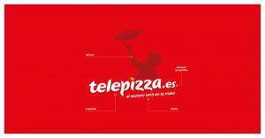 estructura del nuevo logo de telepizza