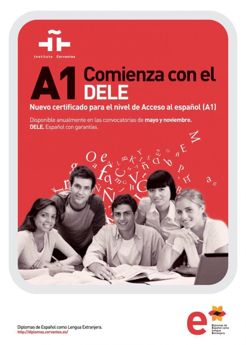 Cartel Del Examen Dele Del Instituto Cervantes - Código Visual